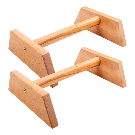 WOODEN PUSH UP BARS